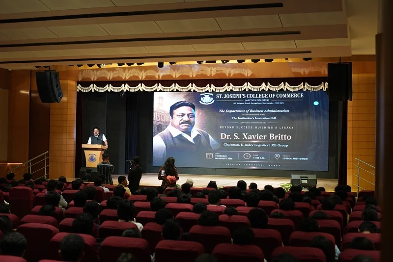 IIC×BBA Seminar with Dr. S Xavier Britto – image 3